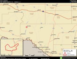 Mills Pecos River location map