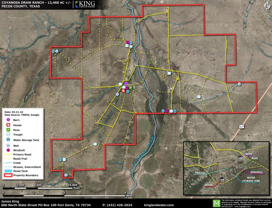 Coyanosa Draw Ranch – King Land & Water