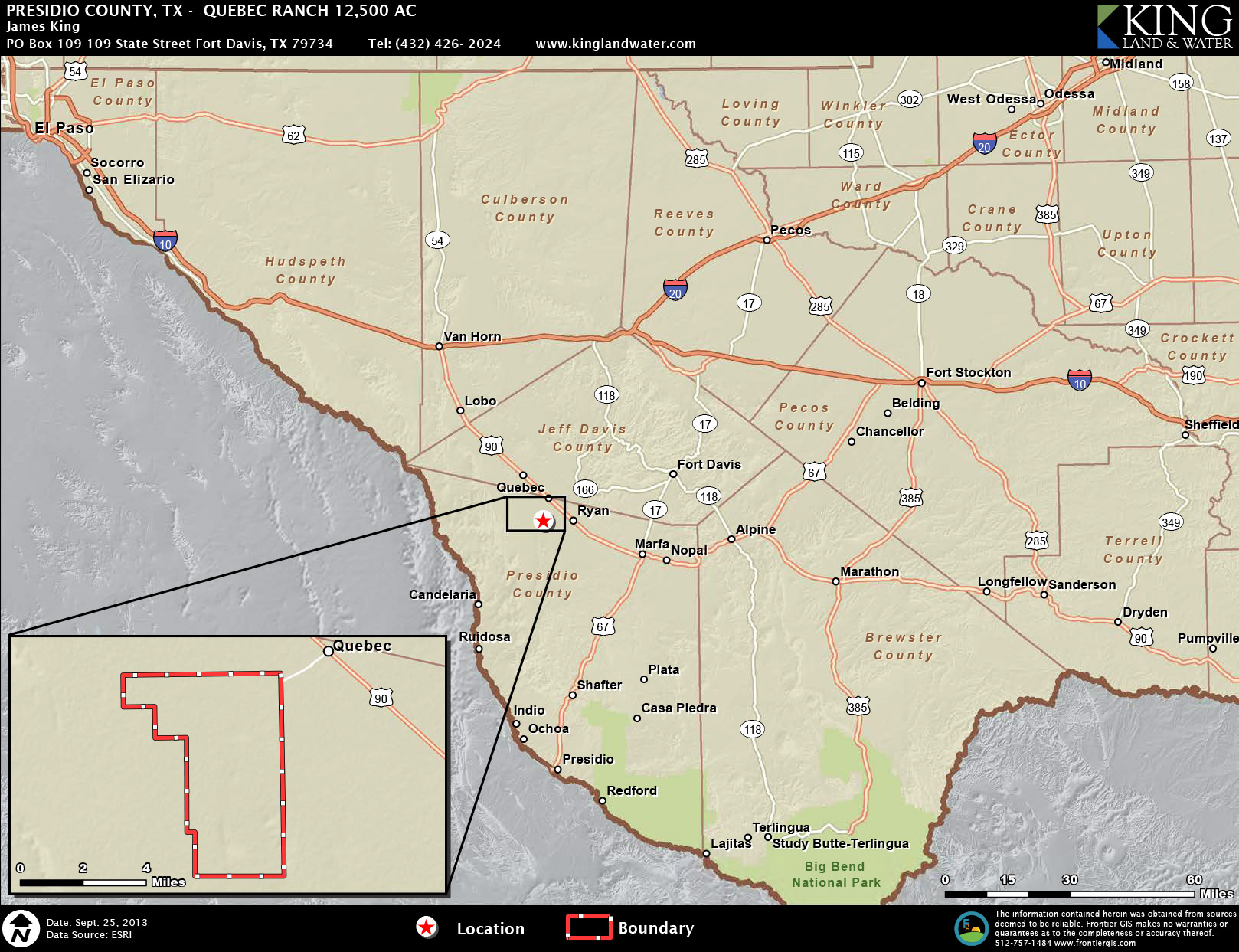 Quebec Ranch | Texas Ranch for Sale