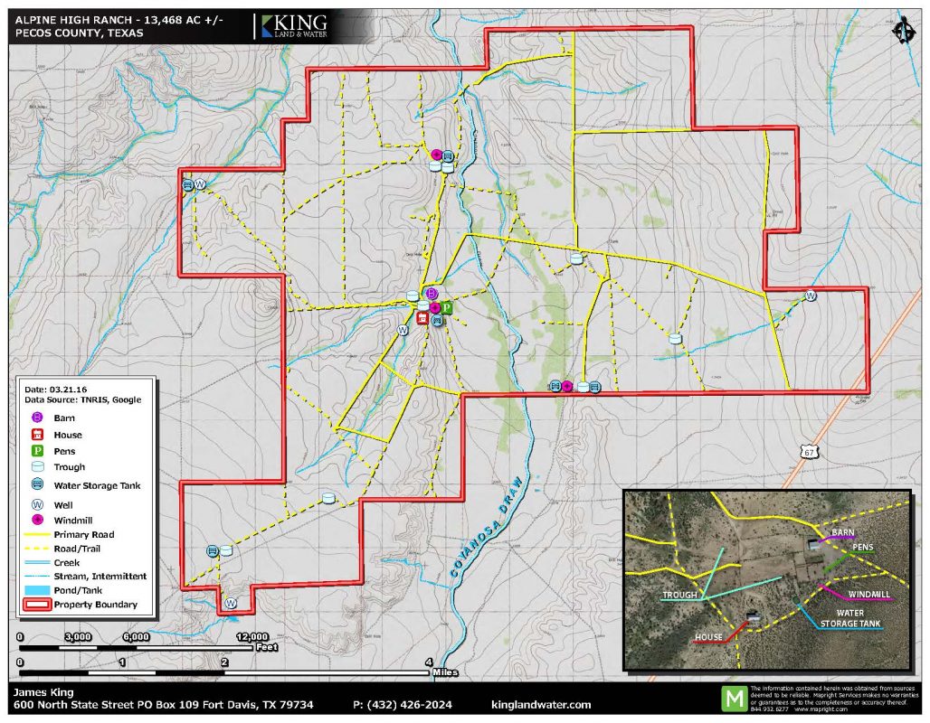 Alpine High Ranch – King Land & Water