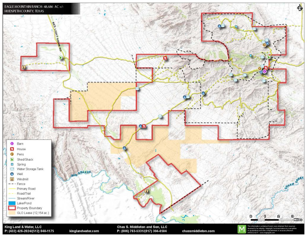 Eagle Mountain & Carrizo Mountain Ranches – King Land & Water